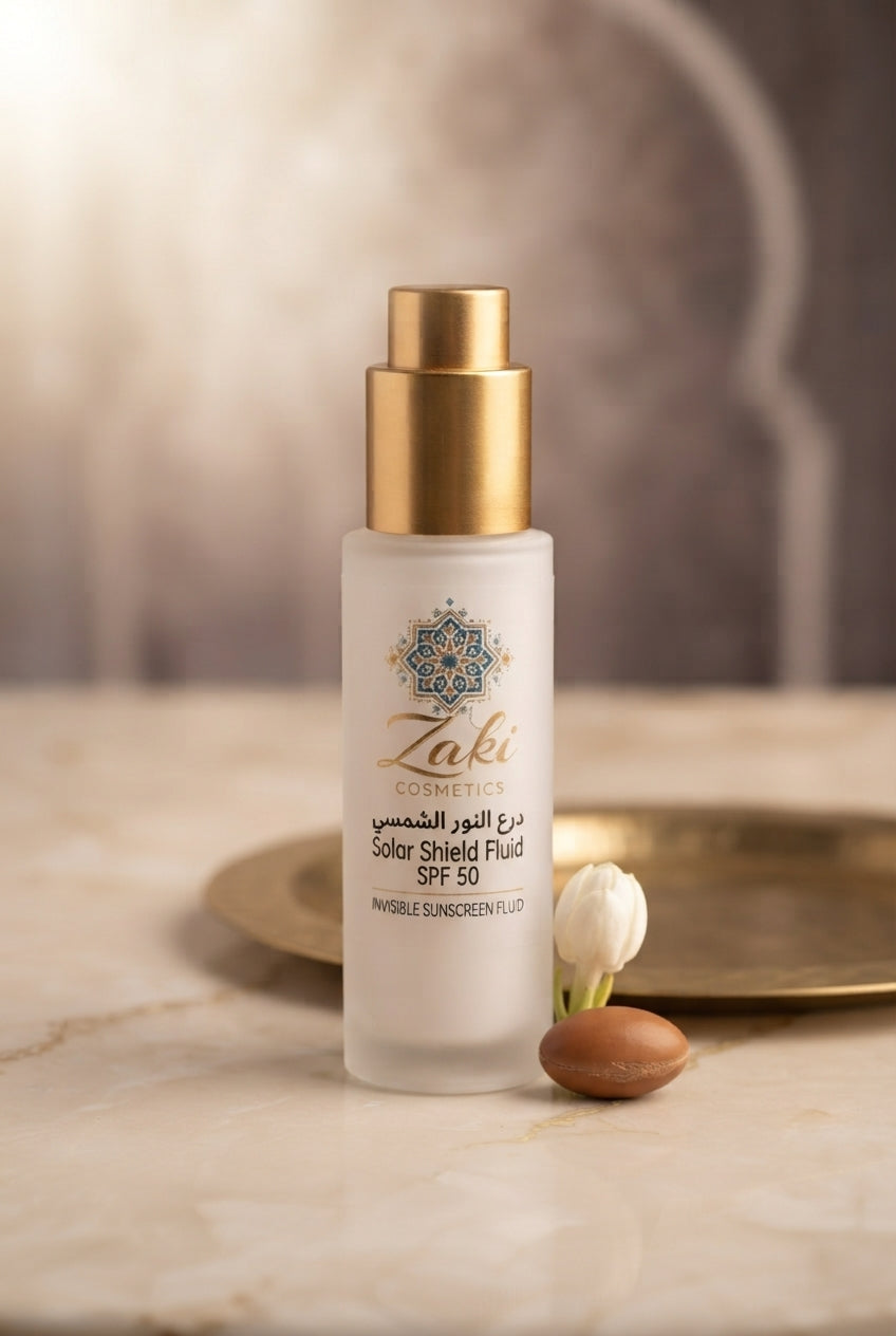 Zaki Cosmetics | Solar Shield Fluid SPF 50 (50ml)