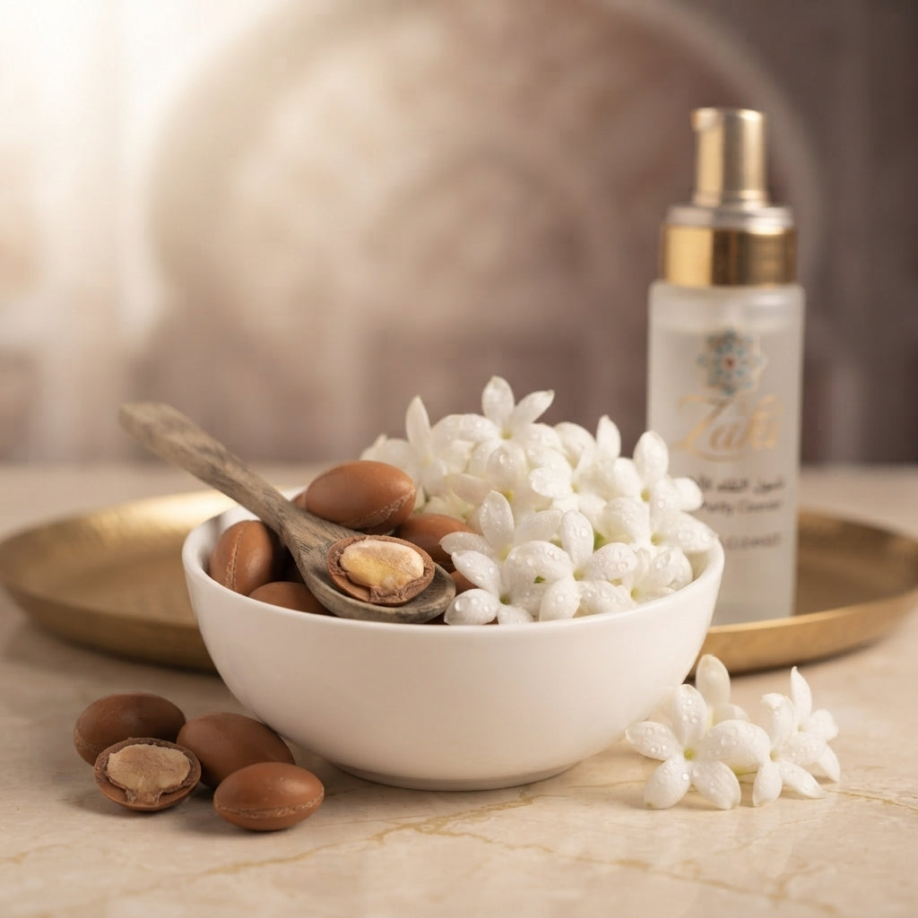 Zaki | Atlas Purity Foaming Cleanser & Argan Elixir Routine
